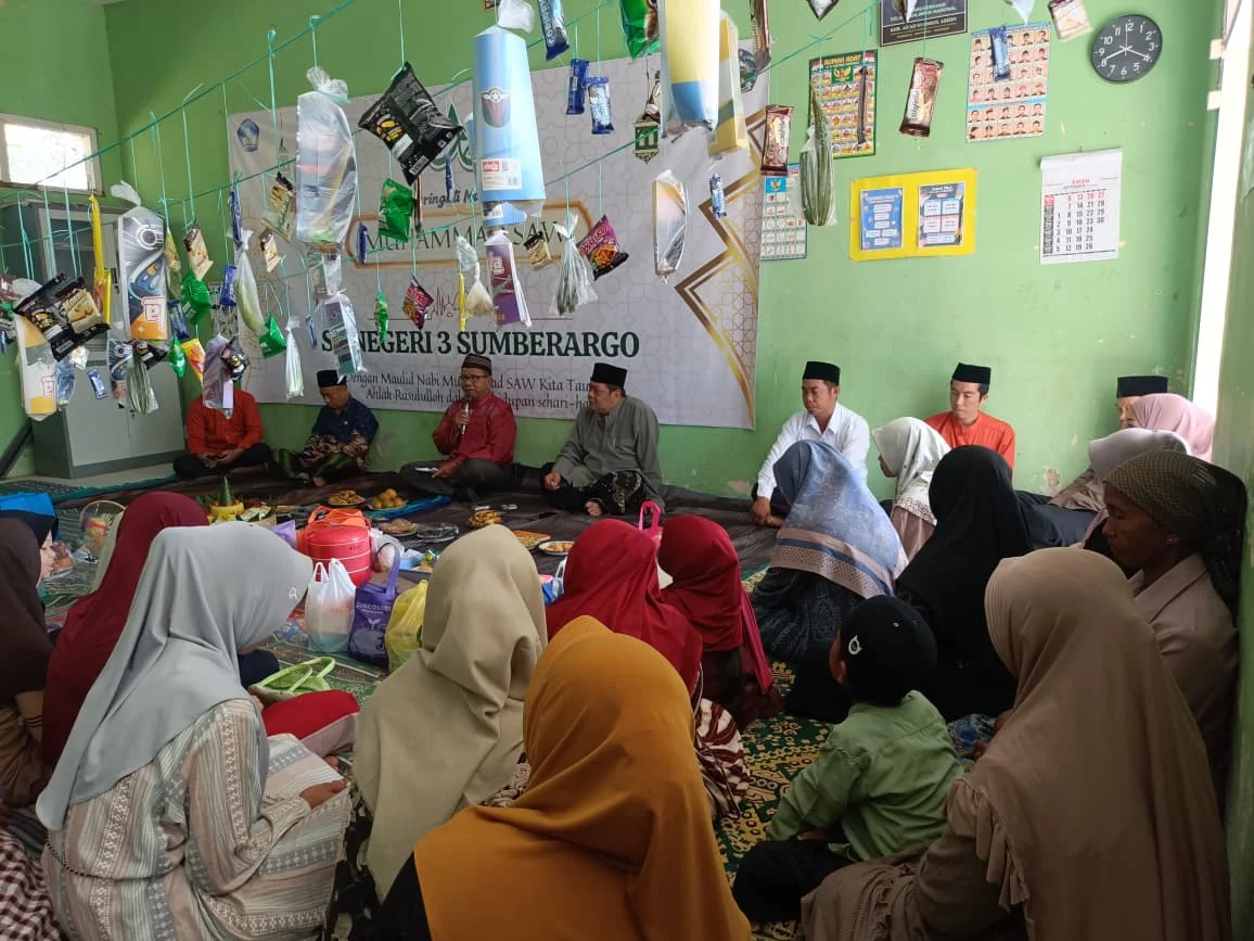 SD NEGERI 3 SUMBERARGO GELAR PERINGATAN MAULID NABI MUHAMMAD SAW 1448 H / 2026 M